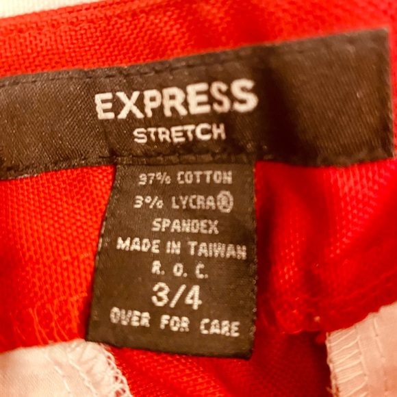 Vintage Express Red Mini-Skirt (size 3/4) - Picture 3 of 4
